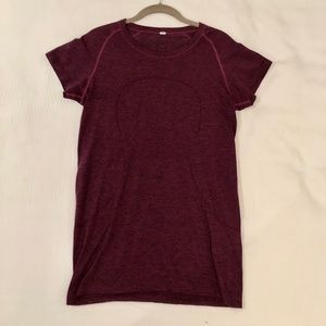 Lululemon Swiftly Short Sleeve top Size 10